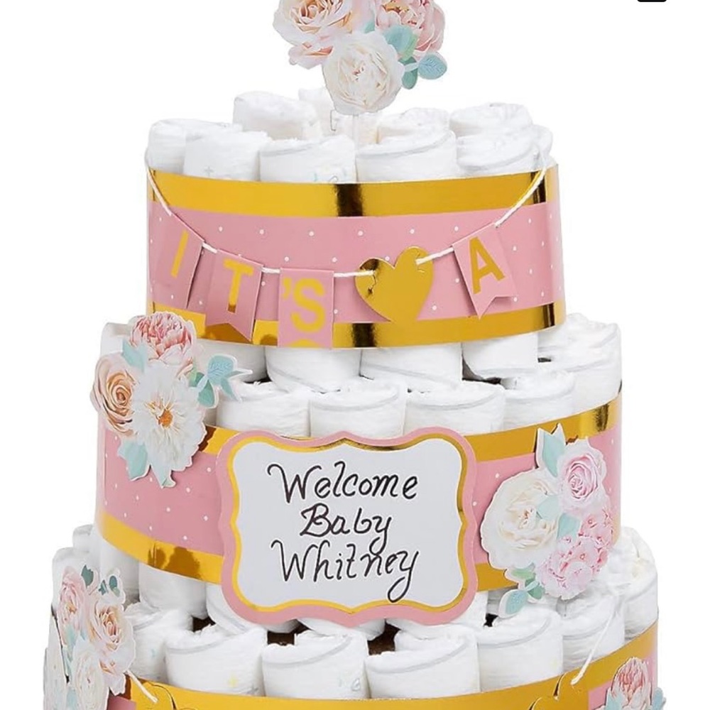Diaper Cake for Girls